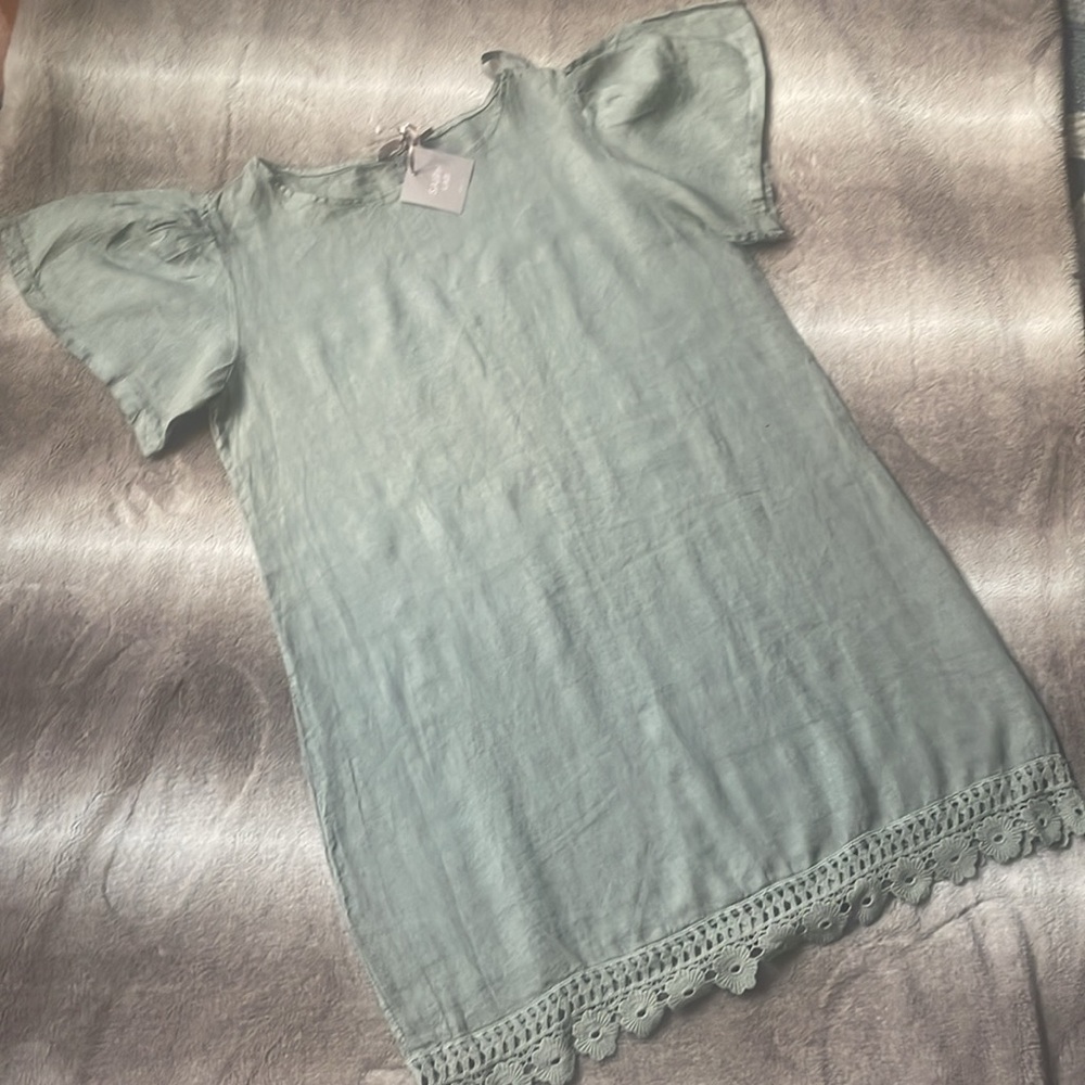 NWT Saiph Lab Linen Dress